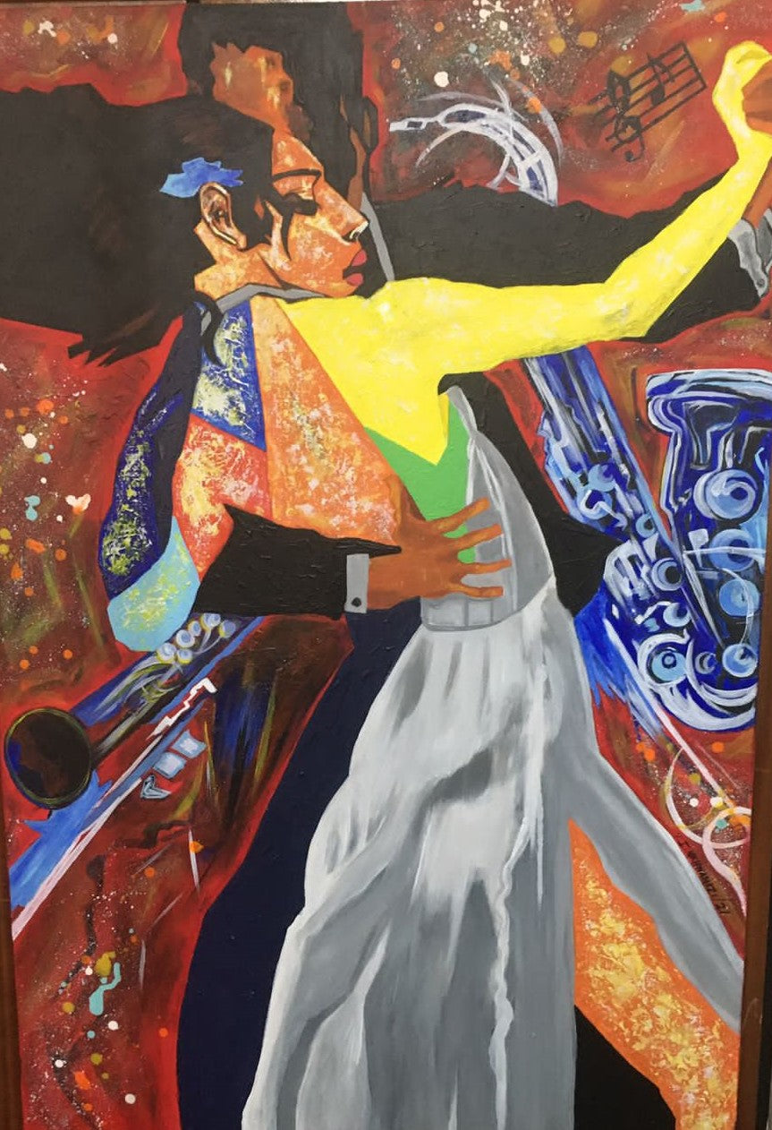 The Last Dance — Original Abstract Painting