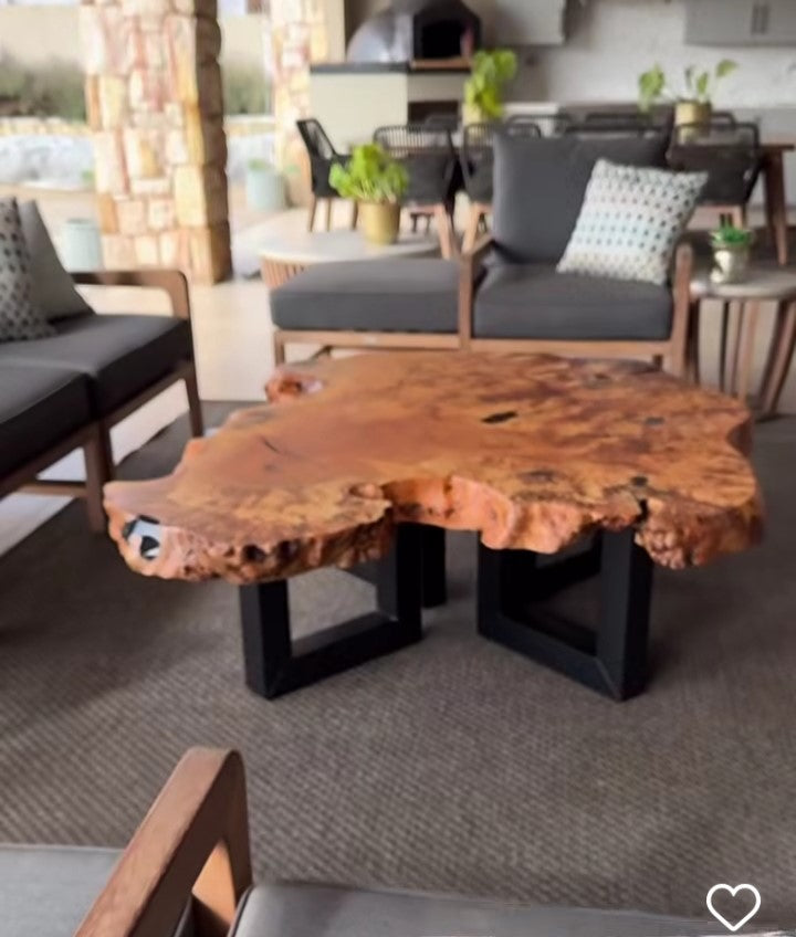 The Deliberate Table — Solid Teak Coffee Table